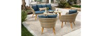 Sota 5pc Seating Set - Dark Blue