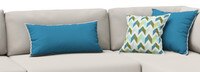 Portofino® Comfort 5 Piece Sunbrella® Outdoor Sectional Seating Set - Dove Gray