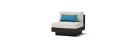 Portofino® Comfort 5 Piece Sunbrella® Outdoor Sectional Seating Set - Dove Gray