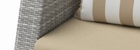Cannes™ 6 Piece Sunbrella® Outdoor Sectional & Table - Maxim Beige