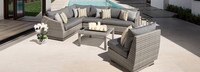 Cannes™ 6 Piece Sectional & Table - Spa Blue