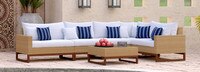 Mili™ 6 Piece Sofa Sectional - Centered Ink
