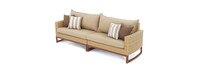 Mili™ 6 Piece Sunbrella® Outdoor Sectional & Table - Maxim Beige