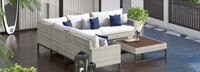Milo™ Gray 6 Piece Sectional - Bliss Ink