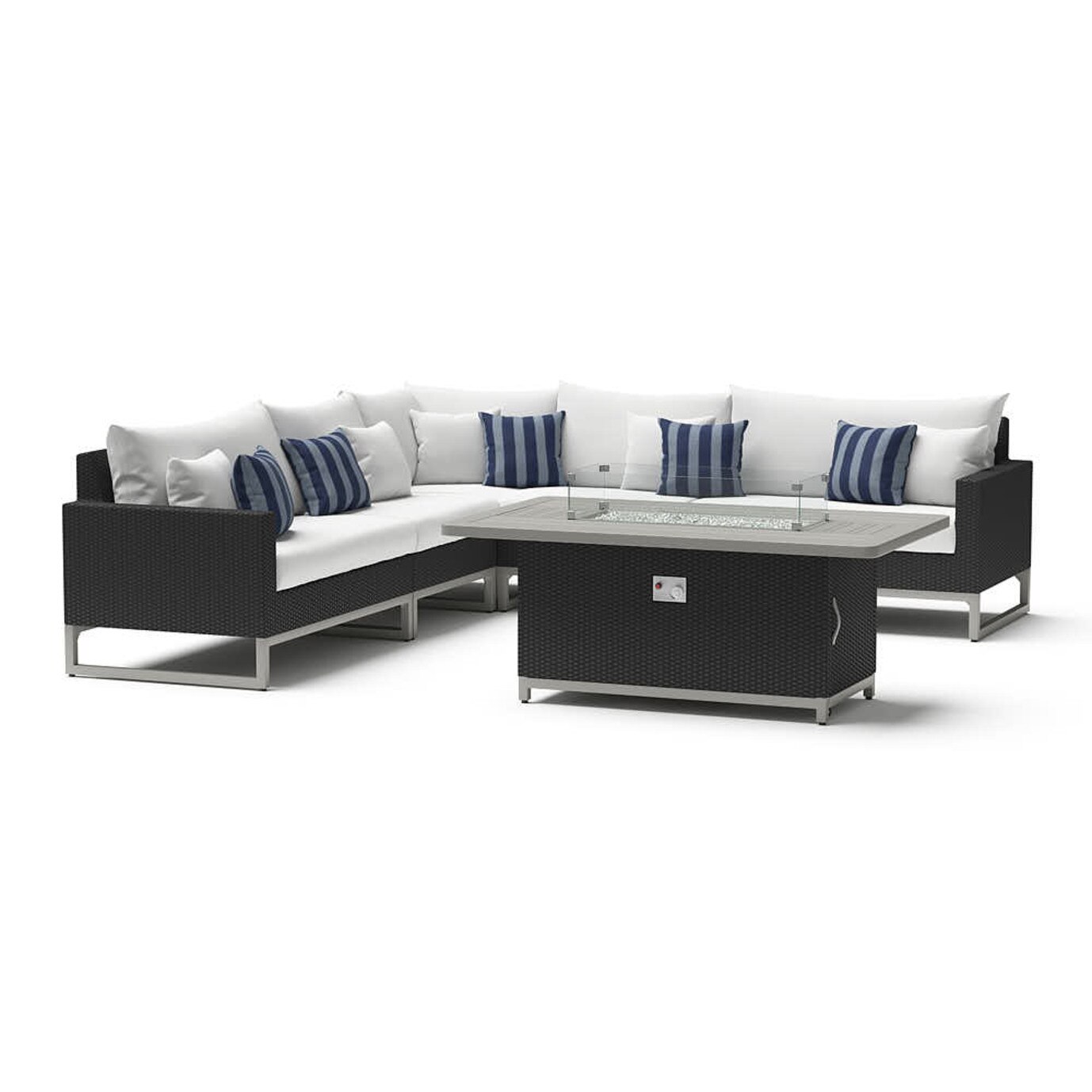 Milo™ Espresso 6 Piece Fire Sectional