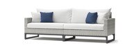 Milo™ Gray 6 Piece Fire Sectional - Bliss Ink