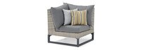 Milo™ Gray 6 Piece Fire Sectional - Charcoal Gray