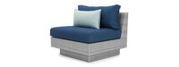 Portofino® Comfort 6 Piece Sunbrella® Outdoor Sectional Seating - Laguna Blue