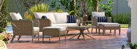 Grantina™ 7 Piece Sofa & Club Chair Set - Charcoal Gray