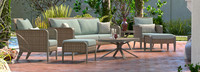 Grantina™ 7 Piece Sofa & Club Chair Set - Charcoal Gray