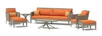 Grantina™ 7 Piece Sofa & Club Chair Set- Tikka Orange