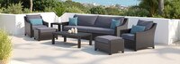 Deco™ 8 Piece Outdoor Sofa & Club Chair Set - Olefin Gray