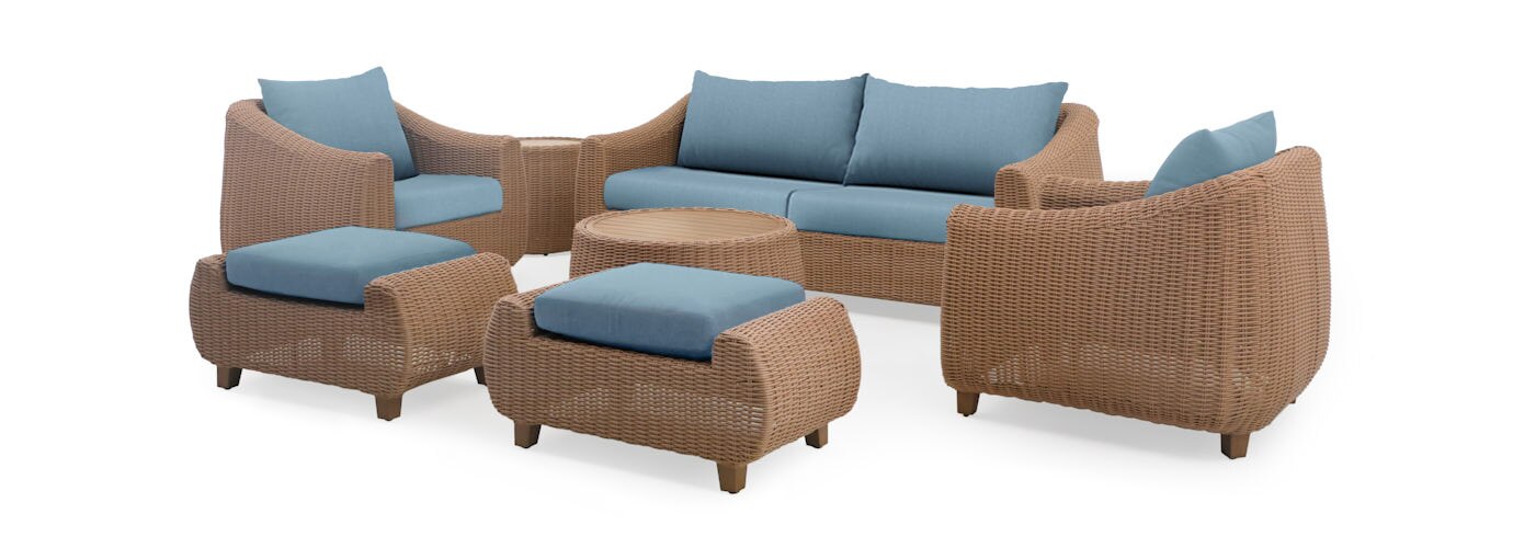 RST Brands Luminis Outdoor Patio Seating Set - Thumbnail 5