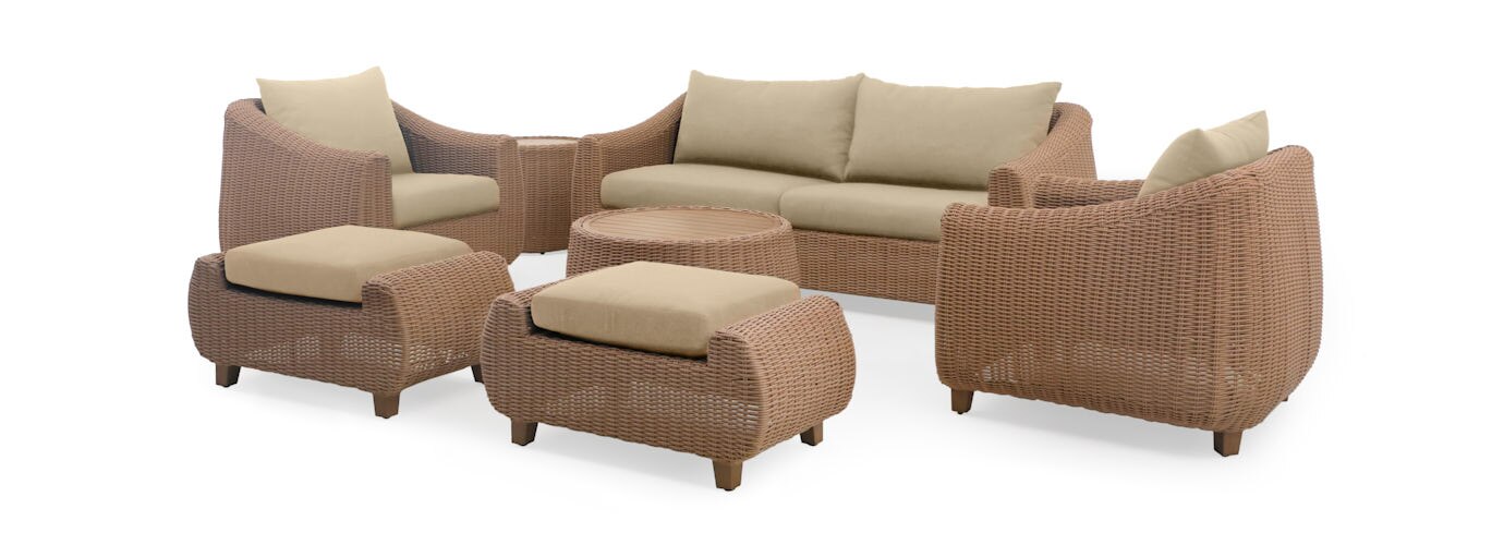 RST Brands Luminis Outdoor Patio Seating Set - Thumbnail 3