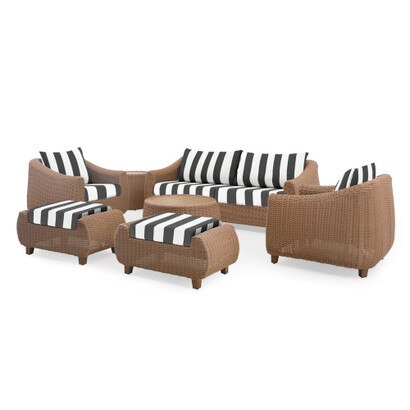 Luminis 7 Piece Outdoor Patio Seating Set