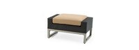 Milo™ Espresso 7 Piece Sunbrella® Outdoor Deep Seating Set - Maxim Beige