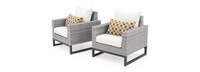 Milo™ Gray 7 Piece Deep Seating Set - Moroccan Cream