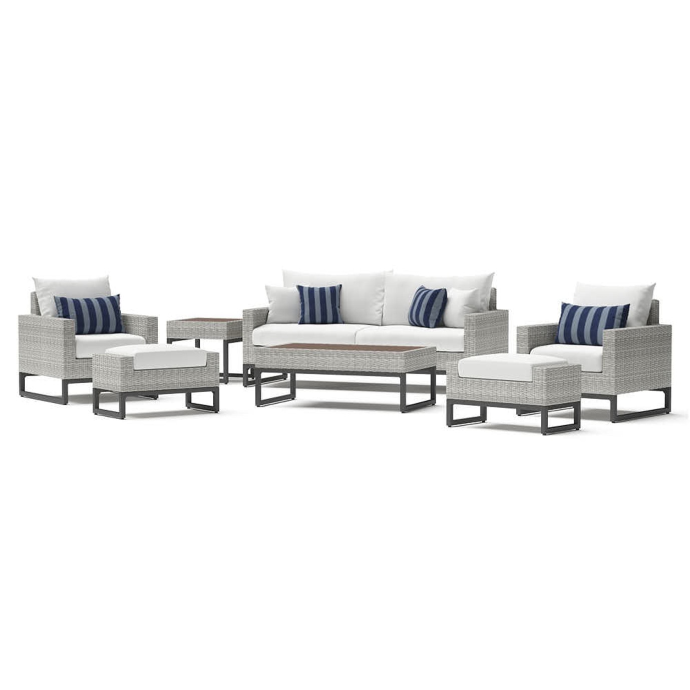 Milo™ Gray 7 Piece Deep Seating Set