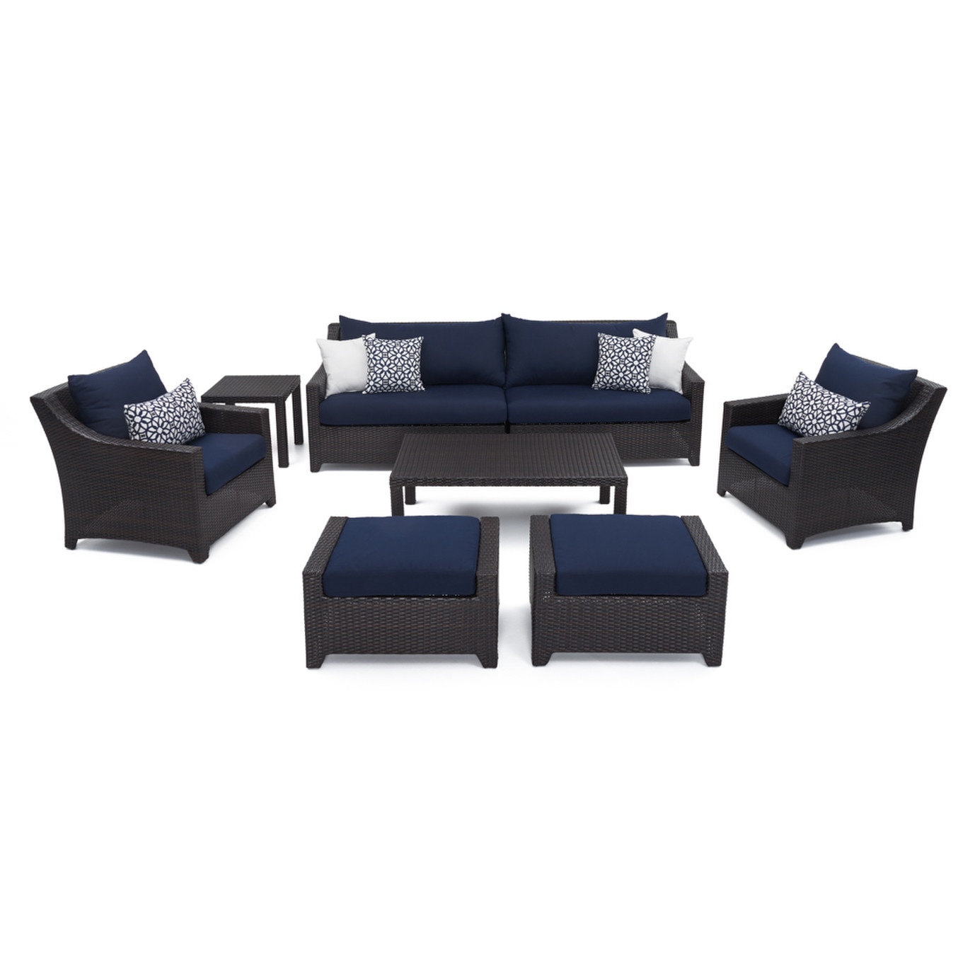 Deco™ 8 Piece Sofa and Club Chair Set