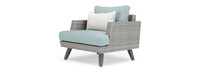 Portofino® Casual 7 Piece Sunbrella® Outdoor Seating Set - Spa Blue