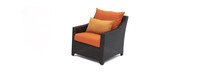 Deco™ 8 Piece Sunbrella® Outdoor Sofa & Club Chair Set - Tikka Orange
