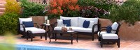 Barcelo™ 7 Piece Motion Club Seating Set - Bliss Ink