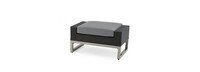 Milo™ Espresso 7 Piece Sunbrella® Outdoor Motion Deep Seating Set - Charcoal Gray