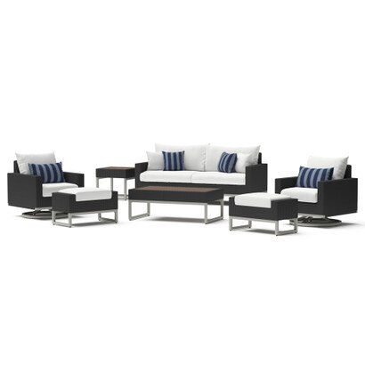 Milo™ Espresso 7 Piece Motion Deep Seating Set