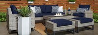 Milo™ Gray 7 Piece Motion Deep Seating Set - Maxim Beige