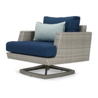 Portofino® Casual 7 Piece Sunbrella® Outdoor Motion Seating Set - Laguna Blue