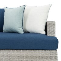 Portofino® Casual 7 Piece Sunbrella® Outdoor Motion Seating Set - Laguna Blue