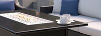 Deco 8 Piece Sunbrella® Outdoor Motion Fire Set - Bliss Ink