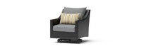 Deco 8 Piece Sunbrella® Outdoor Motion Fire Set - Charcoal Gray