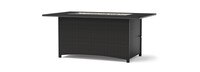 Deco 8 Piece Sunbrella® Outdoor Motion Fire Set - Charcoal Gray