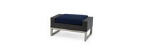 Milo™ Espresso 7 Piece Sunbrella® Outdoor Motion Fire Set - Navy Blue