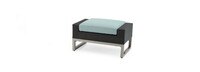 Milo™ Espresso 7 Piece Sunbrella® Outdoor Motion Fire Set - Spa Blue
