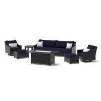 Deco 8 Piece Sunbrella Outdoor Motion Fire Set