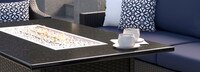 Deco 8 Piece Sunbrella® Outdoor Motion Fire Set - Navy Blue