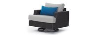 Portofino® Repose 7 Piece Sunbrella® Outdoor Motion Fire Seating Set - Dove