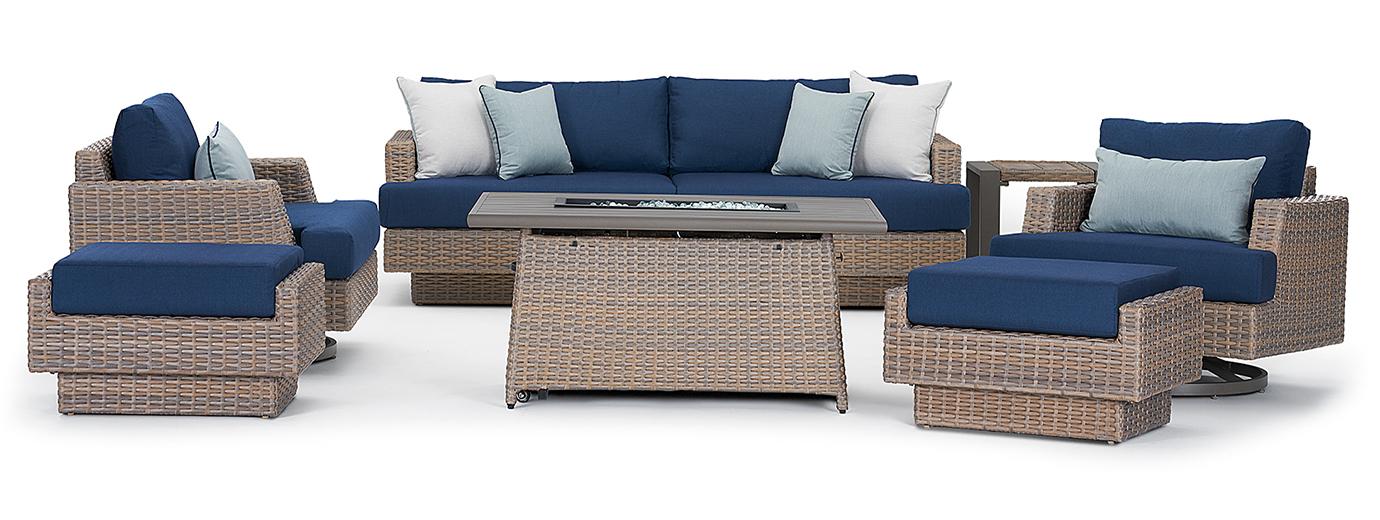 Portofino Repose 7 Piece Motion Seating Set