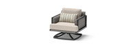Vistano™ 7 Piece Sunbrella® Outdoor Fire Conversation Seating Set - Gray