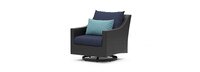 Deco™ 8 Piece Polyester Outdoor Sofa & Motion Club Chair Set - Blue