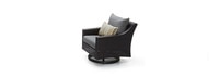 Deco™ 8 Piece Sunbrella® Outdoor Sofa & Motion Club Chair Set - Charcoal Gray