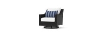 Deco™ 8 Piece Sunbrella® Outdoor Sofa & Motion Club Chair Set - Centered Ink