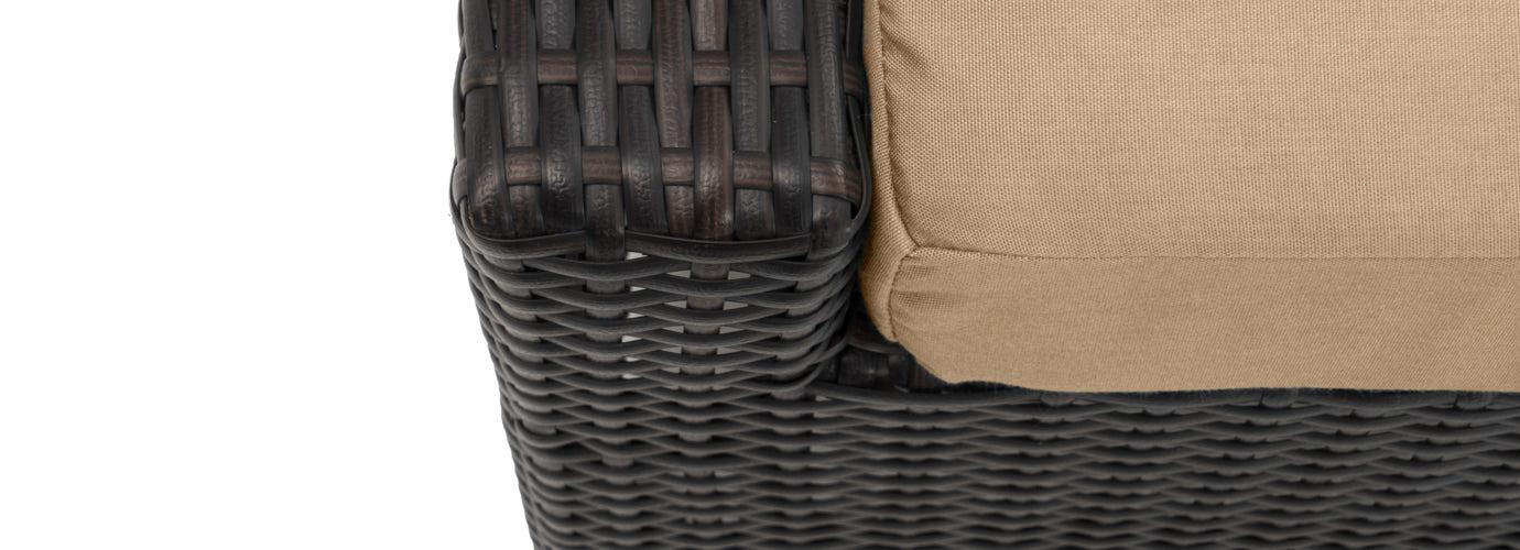 Deco™ 8 Piece Sunbrella® Outdoor Sofa & Motion Club Chair Set - Maxim Beige