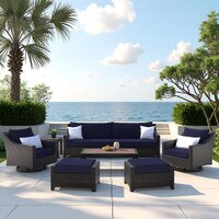 Deco™ Deluxe 8 Piece Sofa & Club Chair Set