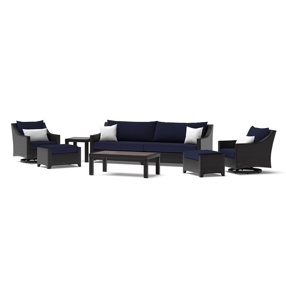 Deco™ Deluxe 8 Piece Sofa & Club Chair Set
