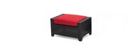 Deco™ 8 Piece Sunbrella® Outdoor Sofa & Motion Club Chair Set - Sunset Red