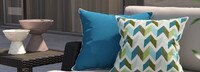Portofino® Comfort 7 Piece Sunbrella® Outdoor Motion Seating Set - Dove Gray