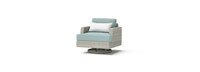 Portofino® Comfort 7 Piece Sunbrella® Outdoor Motion Seating Set - Spa Blue